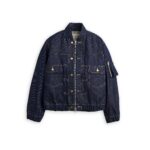 SACAI リーバイス ブルゾン ジャケット-リジッドインディゴ・メンズ-26AW