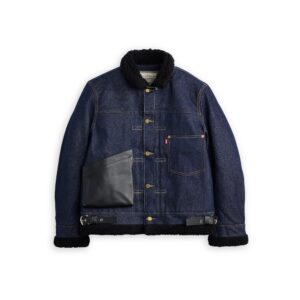 SACAI リーバイス シェルパジャケット-リジッドインディゴ・メンズ-26AW